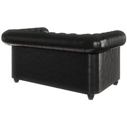 Canapea Inspira Furniture York 2 Seater MG 13 (Black) Thumb