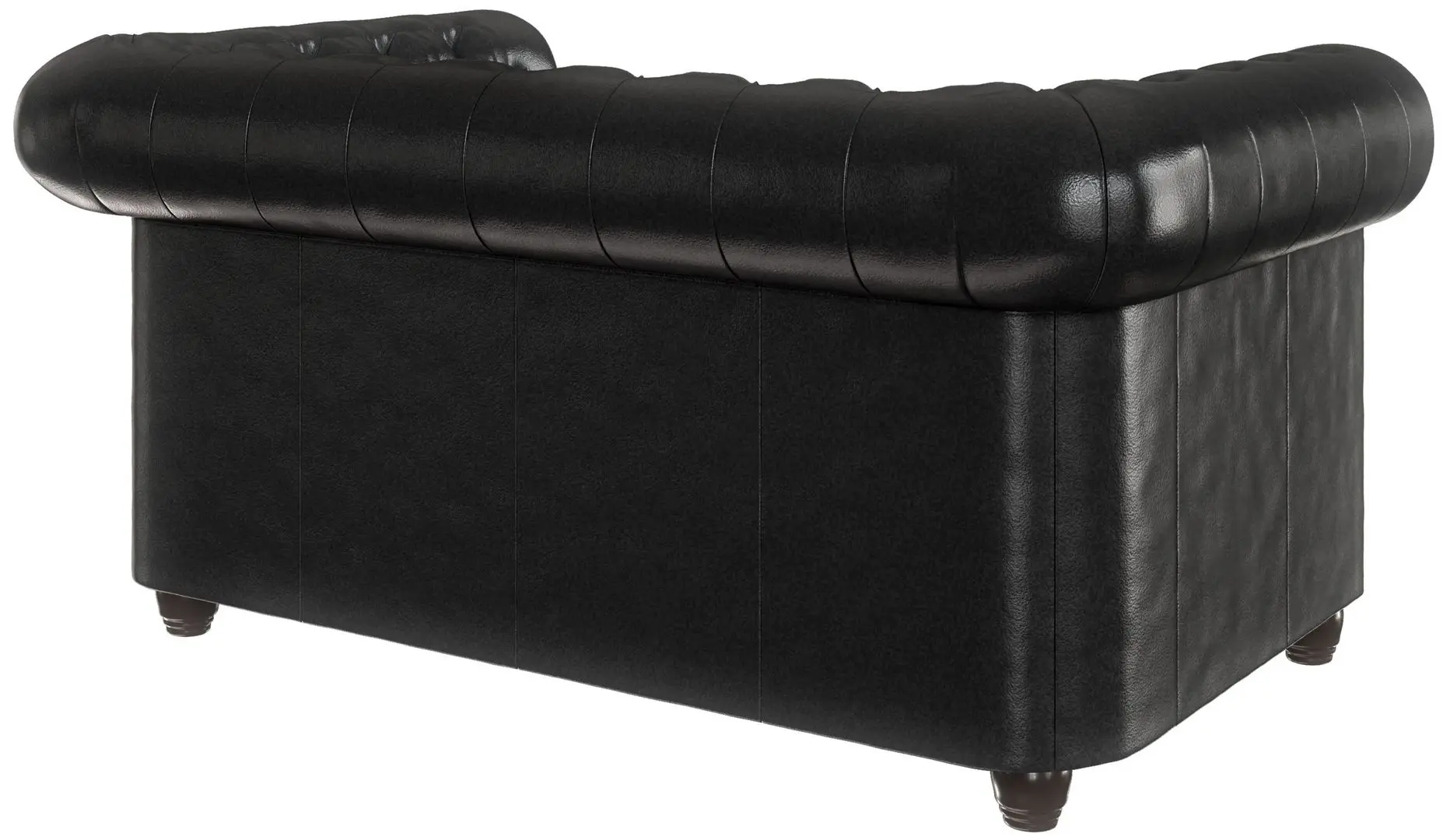 Canapea Inspira Furniture York 2 Seater MG 13 (Black)