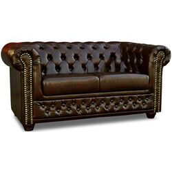 Canapea Inspira Furniture York 2 Seater MG 14 (Chocolate) Thumb