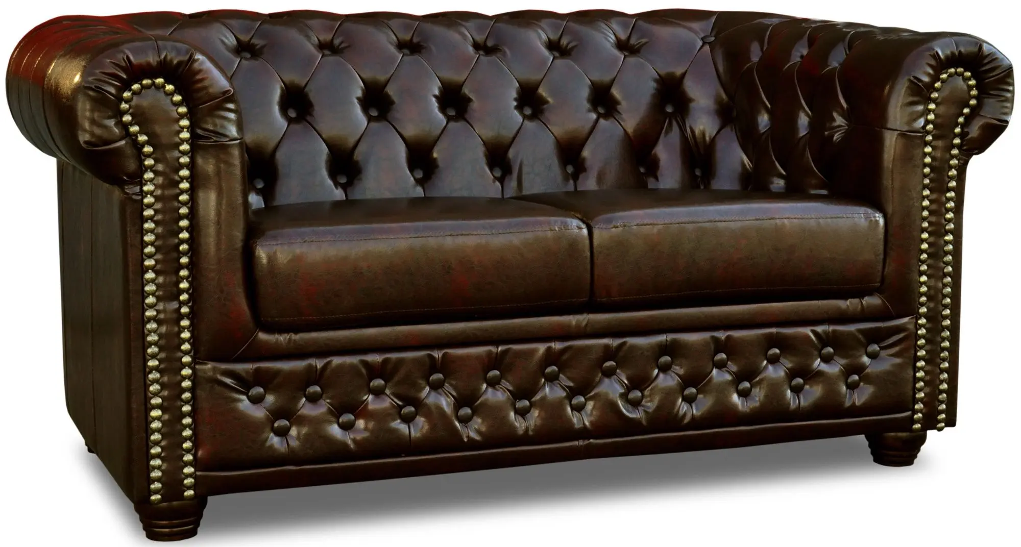 Canapea Inspira Furniture York 2 Seater MG 14 (Chocolate)