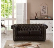 Canapea Inspira Furniture York 2 Seater MG 14 (Chocolate)