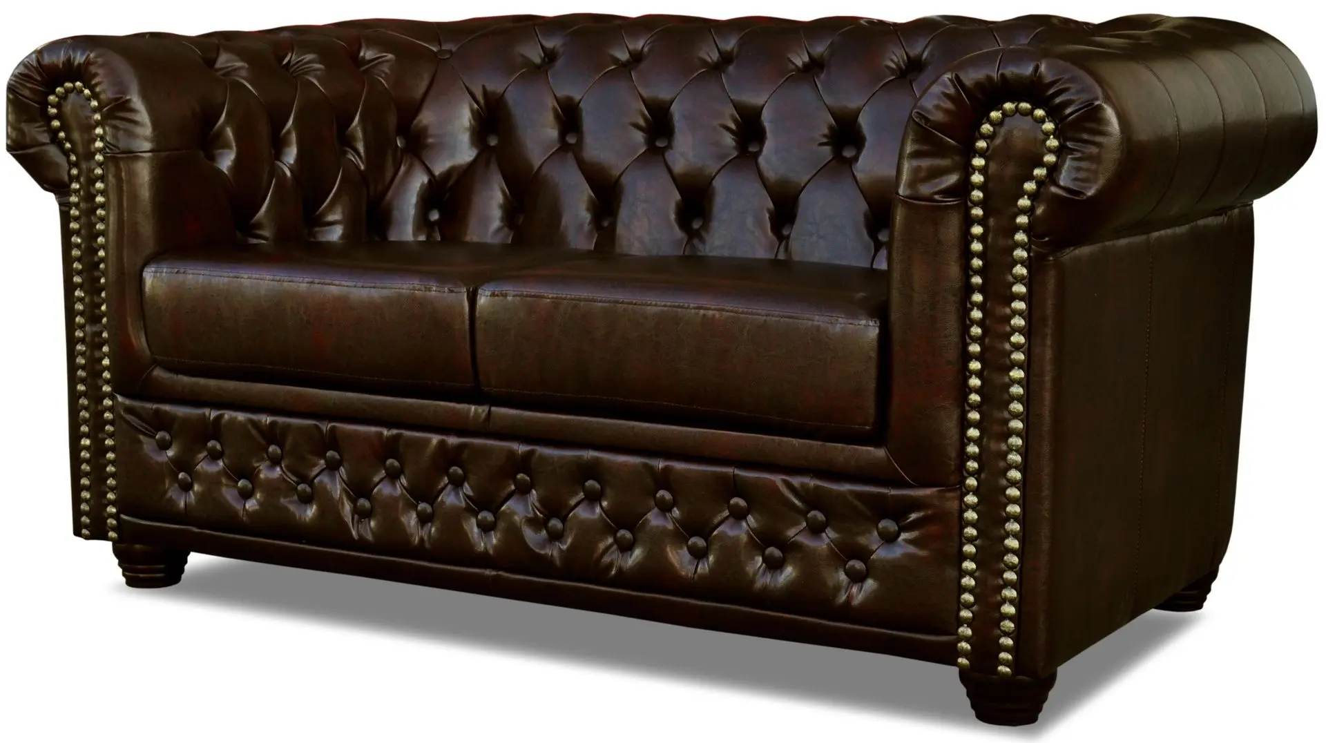 Canapea Inspira Furniture York 2 Seater MG 14 (Chocolate)