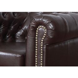 Canapea Inspira Furniture York 2 Seater MG 14 (Chocolate) Thumb