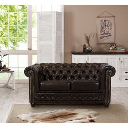 Canapea Inspira Furniture York 2 Seater MG 14 (Chocolate)