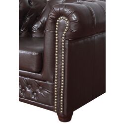 Canapea Inspira Furniture York 2 Seater MG 14 (Chocolate) Thumb