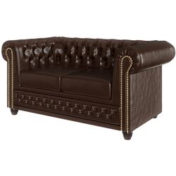 Диван Inspira Furniture York 2 Seater MG 47 (Brown) Thumb