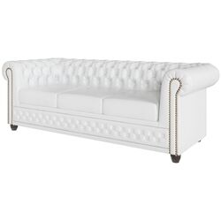Диван Inspira Furniture York 3 Seater MG 0 (White) Thumb