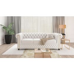 Диван Inspira Furniture York 3 Seater MG 0 (White) Thumb