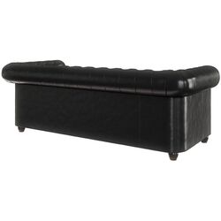 Диван Inspira Furniture York 3 Seater MG 13 (Black) Thumb