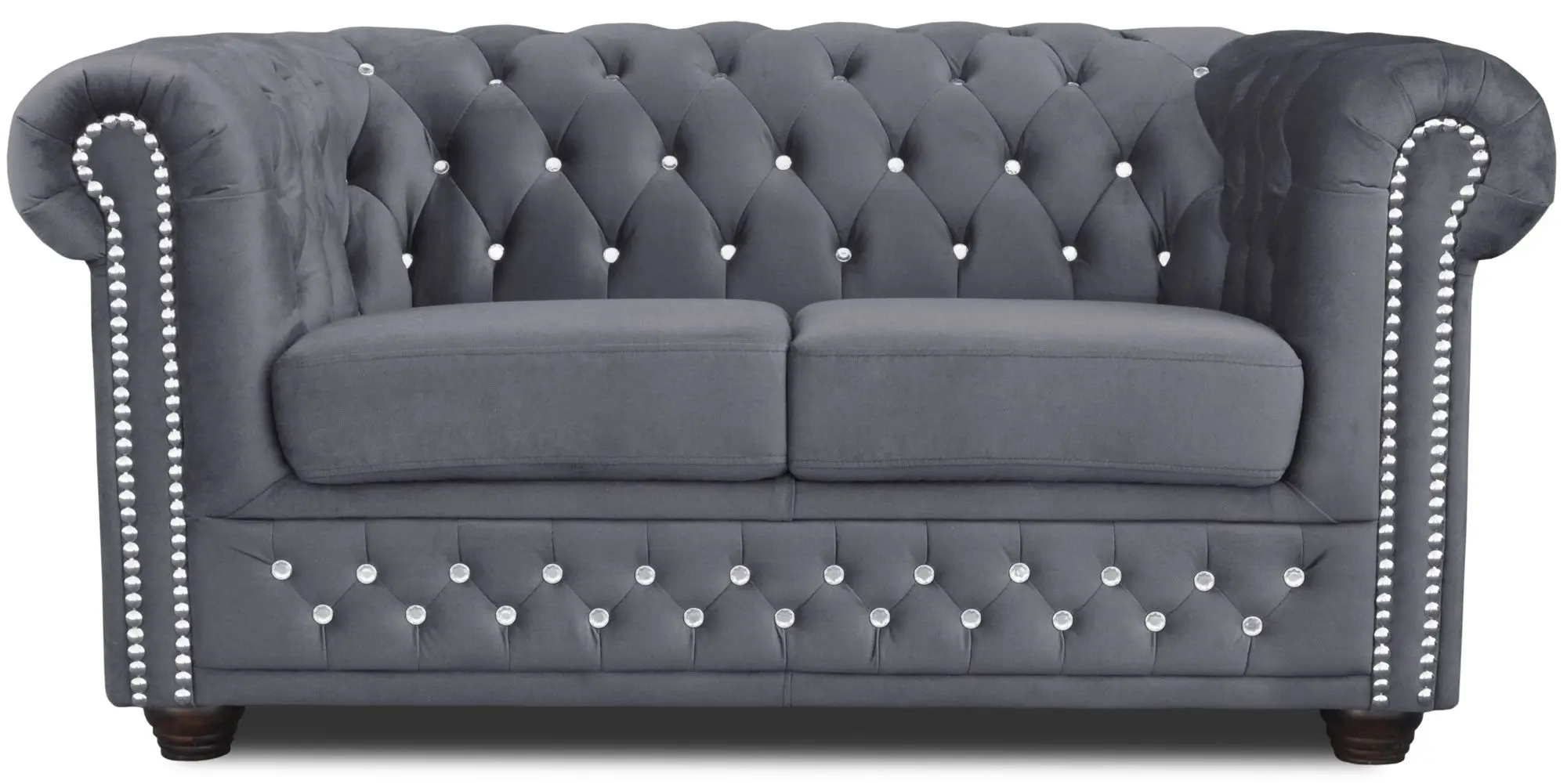 Диван Inspira Furniture York Blink 2 Seater Amore 32 (Anthracite)