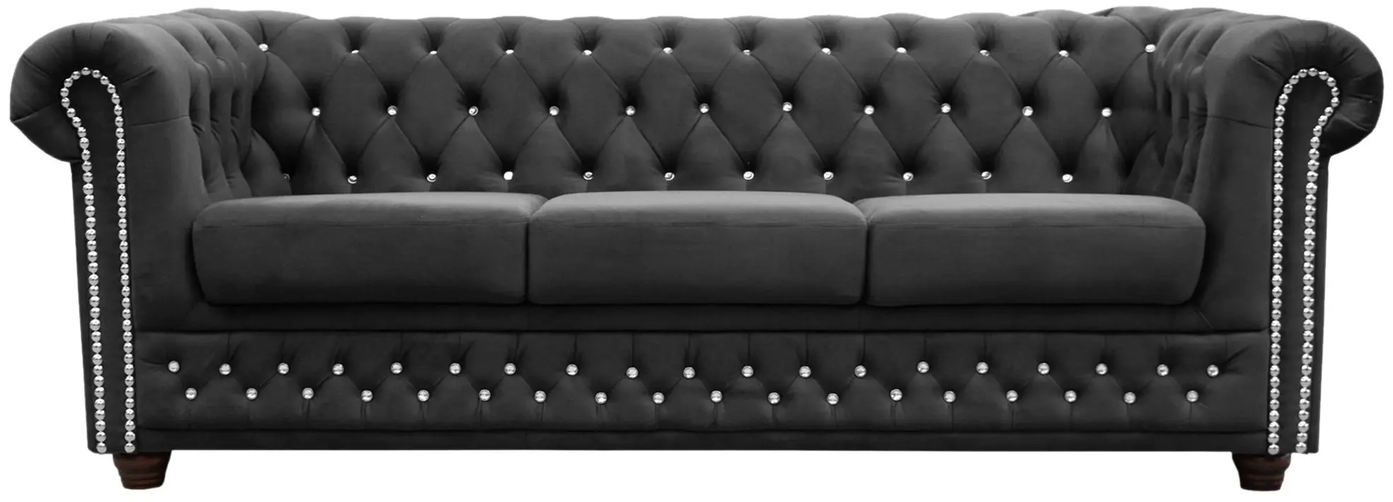 Диван Inspira Furniture York Blink 3 Seater Amore 104 (Gray)