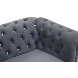 Диван Inspira Furniture York Blink 3 Seater Amore 32 (Anthracite) Thumb
