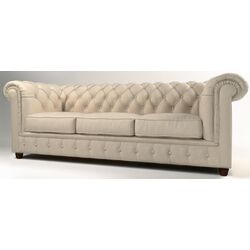 Диван раскладной Inspira Furniture Cambridge 3 Seater 140x187 Riviera 21 (Beige) Thumb