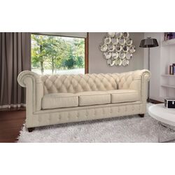 Canapea extensibila Inspira Furniture Cambridge 3 Seater 140x187 Riviera 21 (Beige)