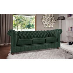 Canapea extensibila Inspira Furniture Cambridge 3 Seater 140x187 Riviera 38 (Dark Green)