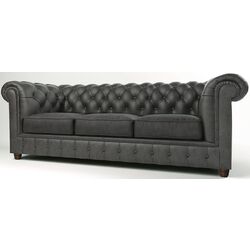 Canapea extensibila Inspira Furniture Cambridge 3 Seater 140x187 Riviera 95 (Gray) Thumb