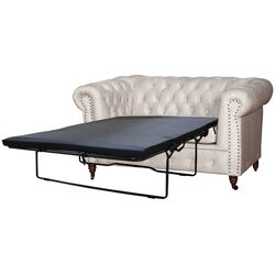 Canapea extensibila Inspira Furniture Oxford 2 Seater with Casters/York 81x187 Amore 31 (Grey) Thumb