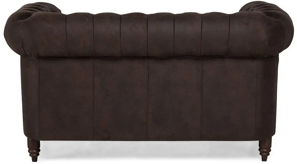 Canapea extensibila Inspira Furniture Oxford 2 Seater with Casters 81x187 Gobi 04 (Brown)