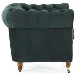Canapea extensibila Inspira Furniture Oxford 2 Seater with Casters 81x187 Riviera 38 (Dark Green) Thumb
