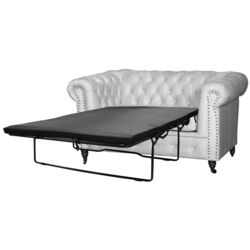 Canapea extensibila Inspira Furniture Oxford 2 Seater with Casters/Classic 81x187 MG 20 (Brown) Thumb