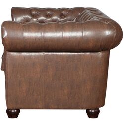 Canapea extensibila Inspira Furniture Oxford 2 Seater with Casters/Classic 81x187 MG 20 (Brown) Thumb