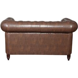 Canapea extensibila Inspira Furniture Oxford 2 Seater with Casters/Classic 81x187 MG 20 (Brown) Thumb