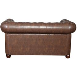 Canapea extensibila Inspira Furniture Oxford 2 Seater with Casters/Classic 81x187 MG 20 (Brown) Thumb