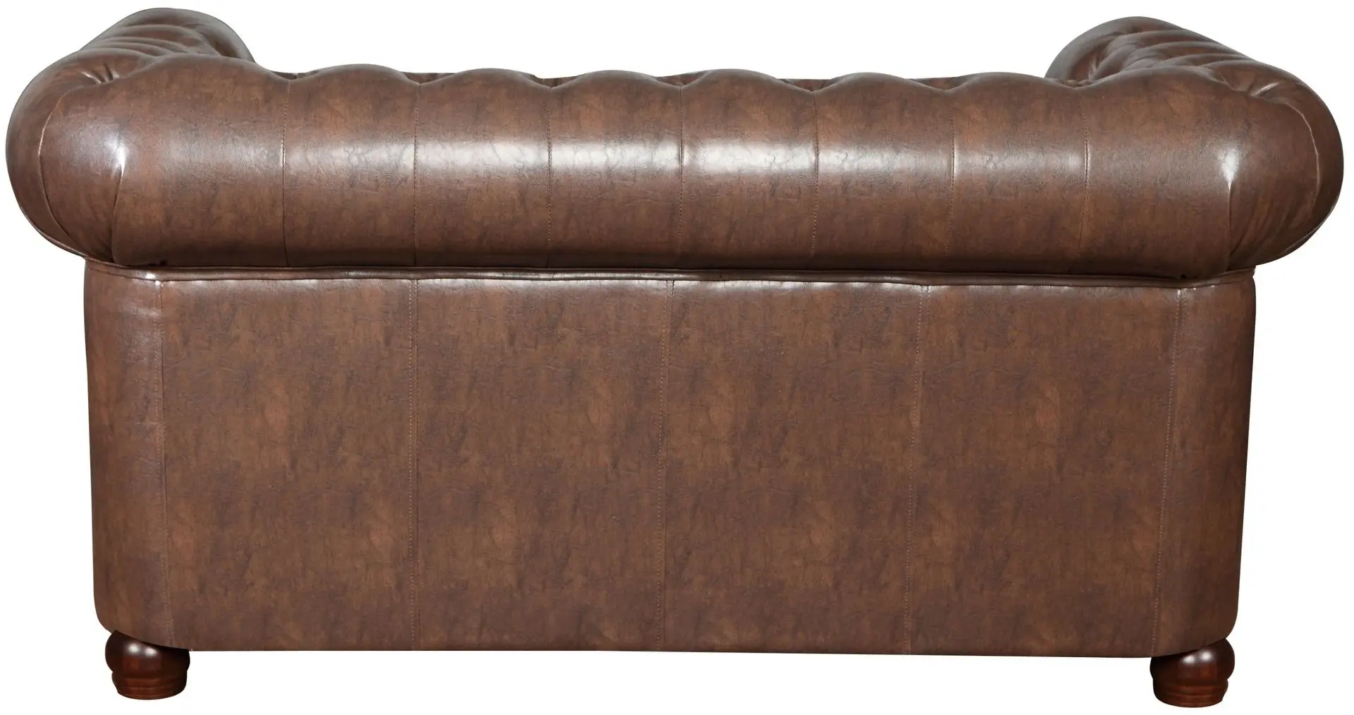 Canapea extensibila Inspira Furniture Oxford 2 Seater with Casters/Classic 81x187 MG 20 (Brown) - 10