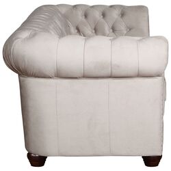 Canapea extensibila Inspira Furniture Oxford 3 Seater with Casters/York 129x187 Amore 31 (Grey) Thumb