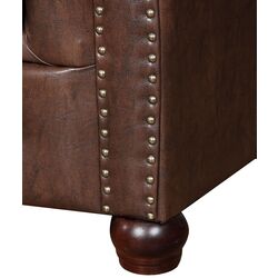 Canapea extensibila Inspira Furniture Oxford 3 Seater with Casters 129x187 MG 20 (Brown) Thumb