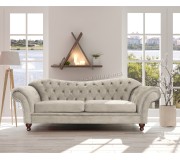 Диван раскладной Inspira Furniture Sheffield 3 Seater 140x185 Amore 31 (Grey)