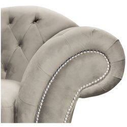 Canapea extensibila Inspira Furniture Sheffield 3 Seater 140x185 Amore 31 (Grey) Thumb