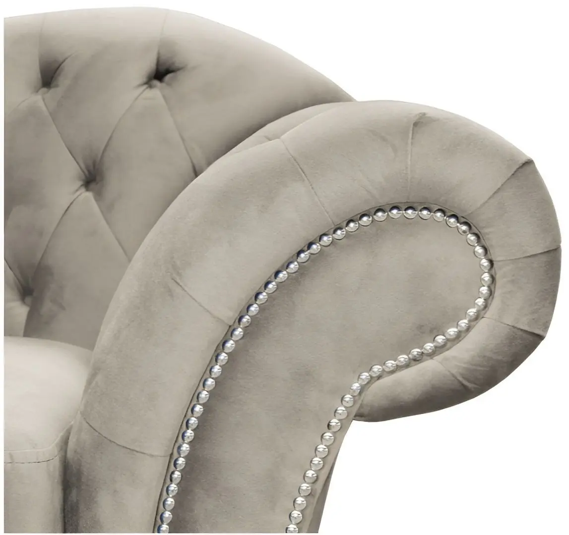 Canapea extensibila Inspira Furniture Sheffield 3 Seater 140x185 Amore 31 (Grey)