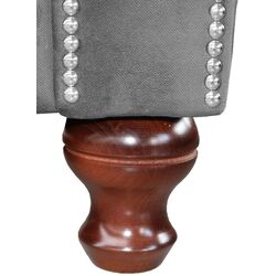 Canapea extensibila Inspira Furniture Sheffield 3 Seater 140x185 Amore 31 (Grey) Thumb