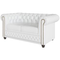 Canapea extensibila Inspira Furniture York 2 Seater 81x187 MG 0 (White) Thumb
