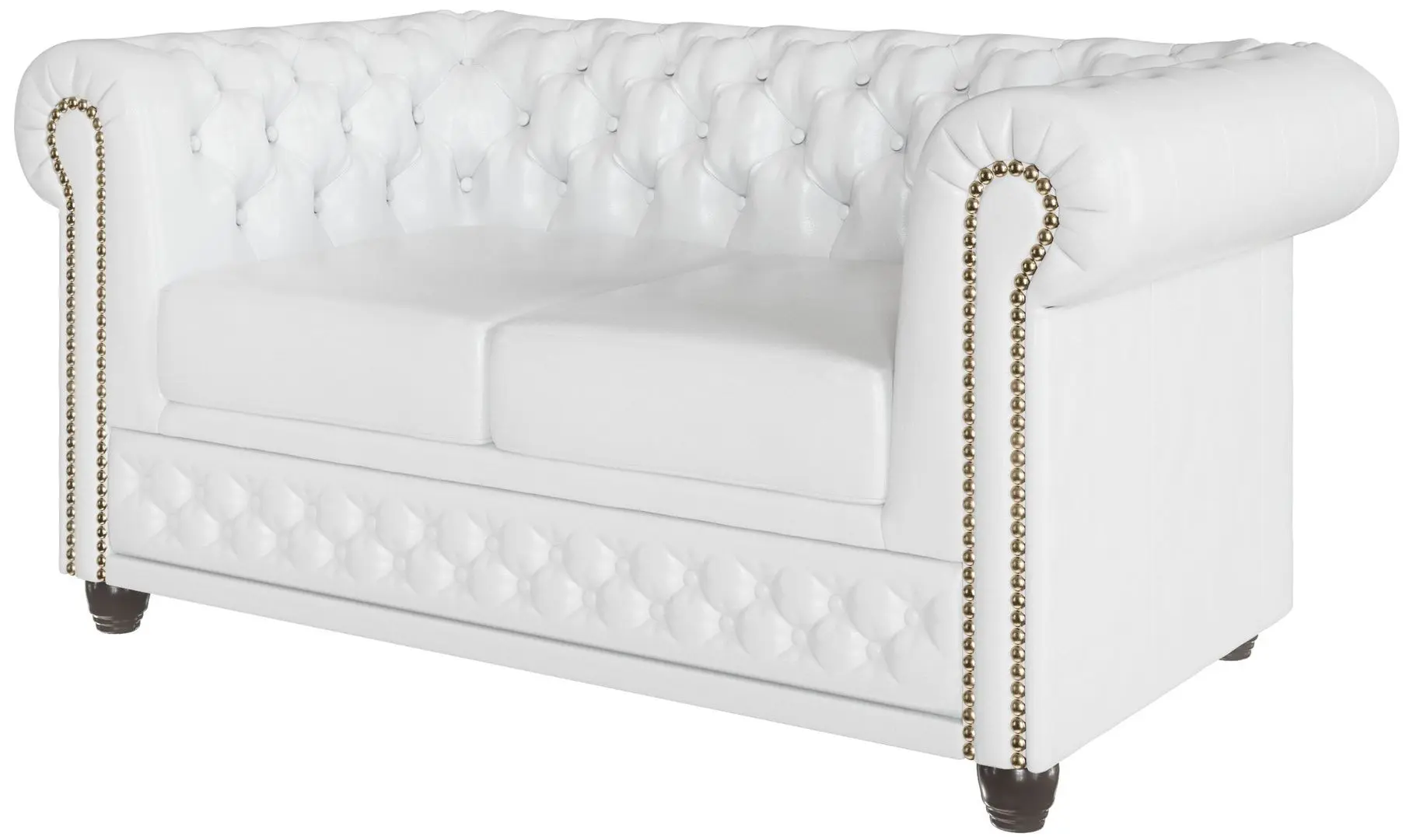 Canapea extensibila Inspira Furniture York 2 Seater 81x187 MG 0 (White)