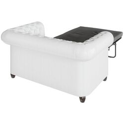 Canapea extensibila Inspira Furniture York 2 Seater 81x187 MG 0 (White) Thumb