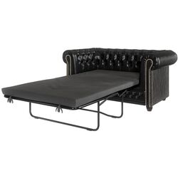 Canapea extensibila Inspira Furniture York 2 Seater 81x187 MG 13 (Black) Thumb