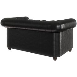 Canapea extensibila Inspira Furniture York 2 Seater 81x187 MG 13 (Black) Thumb