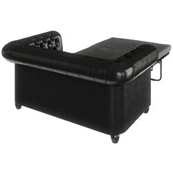 Canapea extensibila Inspira Furniture York 2 Seater 81x187 MG 13 (Black) Thumb