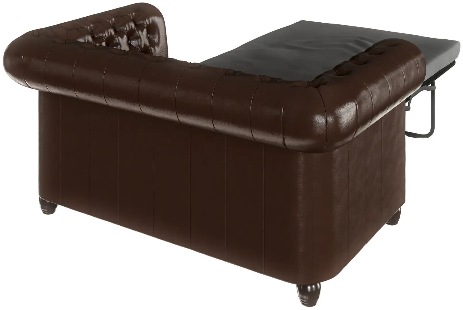 Canapea extensibila Inspira Furniture York 2 Seater 81x187 MG 14 (Chocolate)