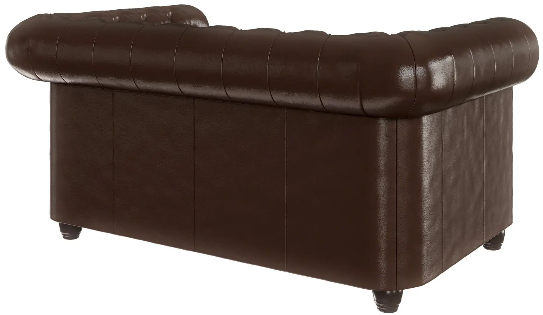 Canapea extensibila Inspira Furniture York 2 Seater 81x187 MG 14 (Chocolate)