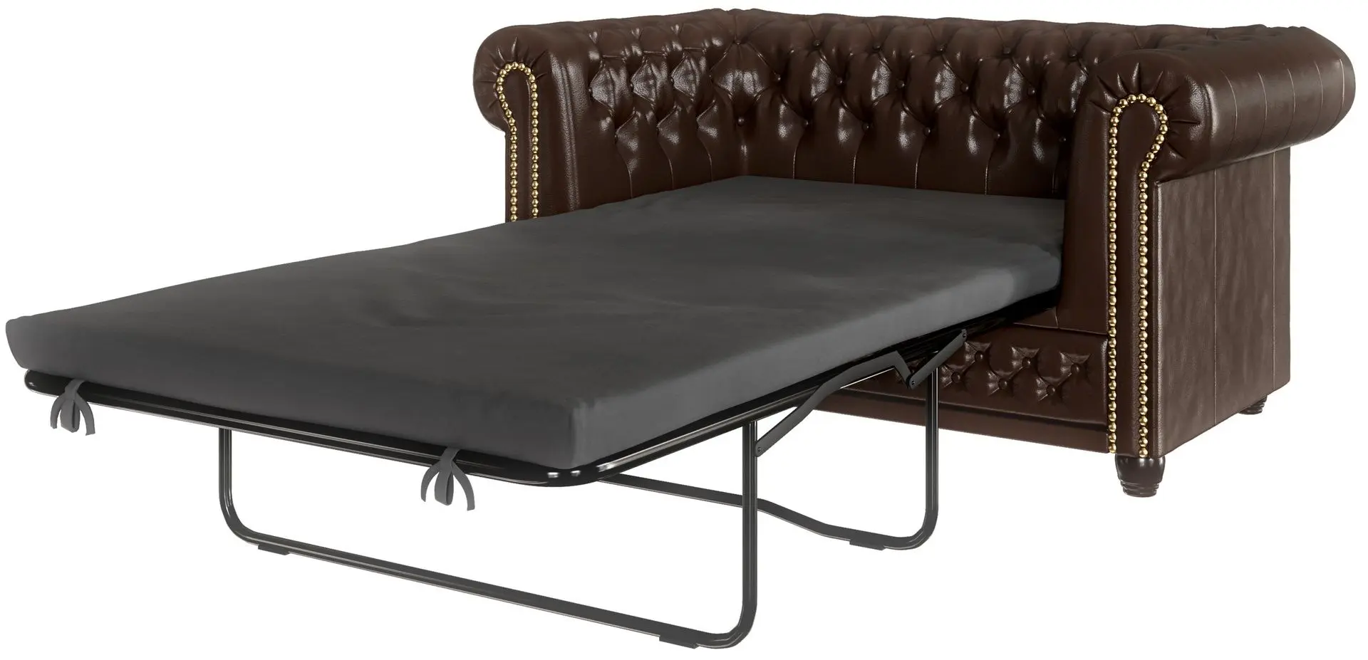 Canapea extensibila Inspira Furniture York 2 Seater 81x187 MG 47 (Brown)