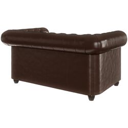 Canapea extensibila Inspira Furniture York 2 Seater 81x187 MG 47 (Brown) Thumb
