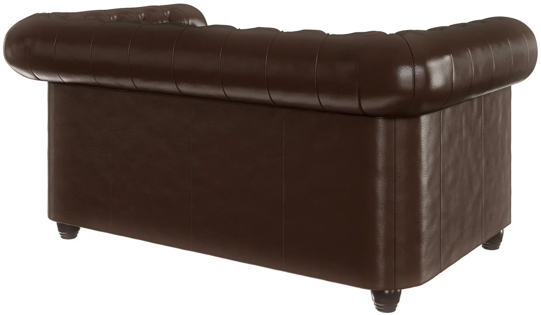 Canapea extensibila Inspira Furniture York 2 Seater 81x187 MG 47 (Brown)