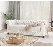 Диван раскладной Inspira Furniture York 3 Seater 129x187 MG 0 (White)