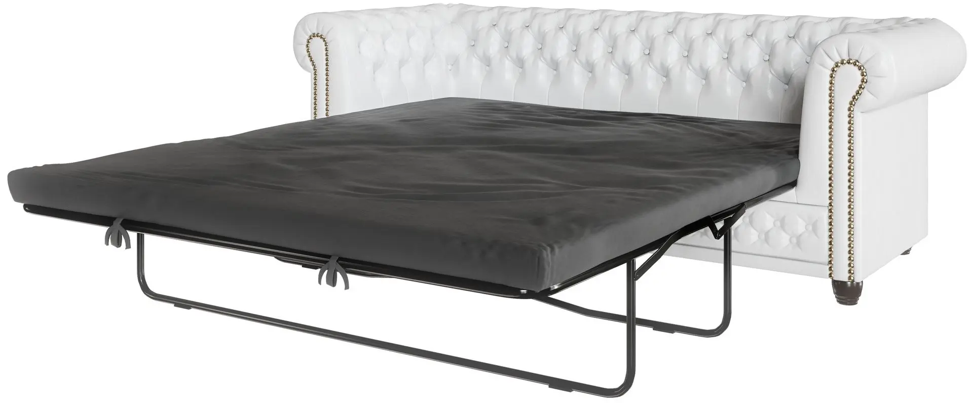 Canapea extensibila Inspira Furniture York 3 Seater 129x187 MG 0 (White)