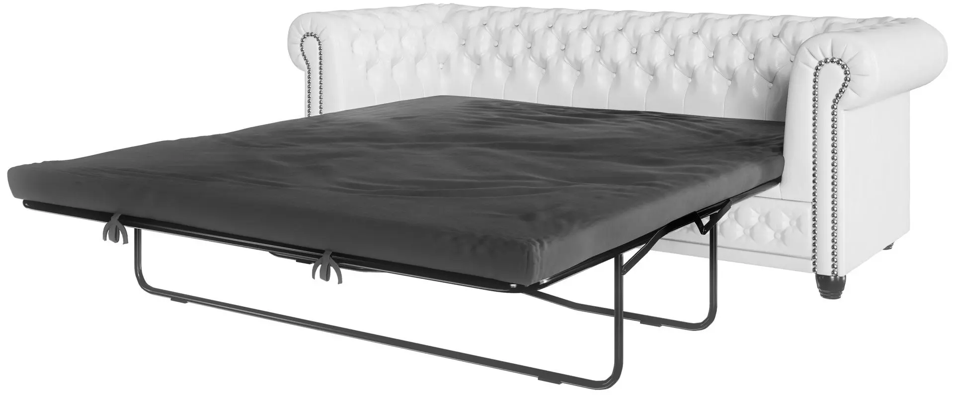 Canapea extensibila Inspira Furniture York 3 Seater 129x187 MG 1 (Cream)