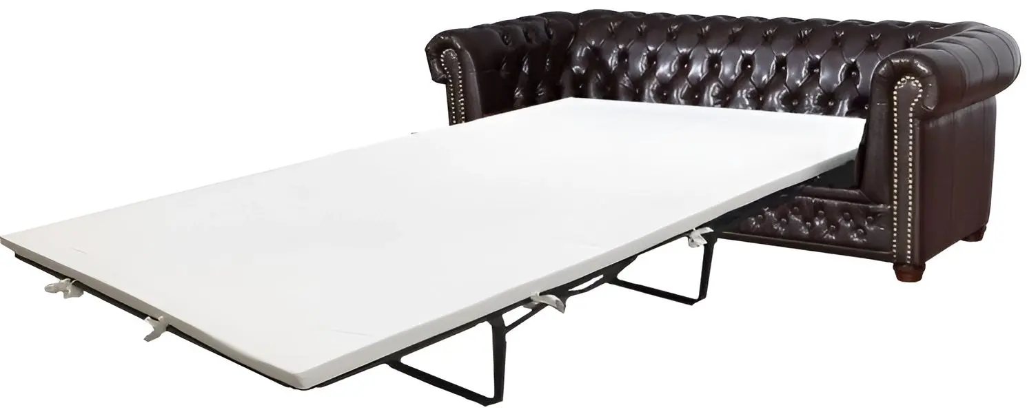 Canapea extensibila Inspira Furniture York 3 Seater 129x187 MG 10 (Light Brown)