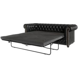 Canapea extensibila Inspira Furniture York 3 Seater 129x187 MG 13 (Black) Thumb